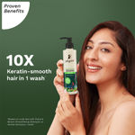 Buy Pilgrim Patua Hair Essential Trio 2 (Pilgrim Patua & Keratin Hair Smoothening Shampoo (200 ml) + Pilgrim Patua & Keratin Smoothening Hair Mask (200 ml) + Pilgrim Patua & Hyaluronic Acid Smoothing Hair Serum (100 ml)) - Purplle