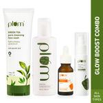 Buy Plum Glow Boost Combo - Fights Acne, Hyperpigmentation & Dark Spots - Purplle
