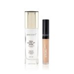 Buy Swiss Beauty Primer + Concealor Kit ( Highlighting Primer- Natural Tint (32 ml) + Liquid Concealer -Light Moyen (6 gm)) - Purplle