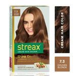 Buy Streax Hair Serum vitalised with Walnut Oil + Streax Hair Colour- Golden Blonde (100 ml + 120 ml) - Purplle