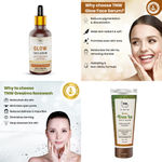 Buy Combo of 2- Green Tea Face Wash 100ml & Glow Face Serum 30ml - Purplle