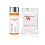 Buy O3+ Bridal Facial Kit Vitamin C Glowing Skin(67gm+69 ml) + O3+ Vitamin-C Tonic Solution Toner - Combo - Purplle