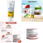 Buy Combo of 2- Tomato Clay Mask 50gm + Spf Cream 50gm - Purplle