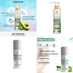 Buy Combo of 2- Under Arm Roll On 50ml + Body Lotion Avocado 100ml - Purplle