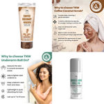 Buy Combo of 2- Under Arm Roll On 50ml + Coffee Coconut Scrub - Purplle