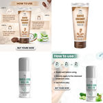 Buy Combo of 2- Under Arm Roll On 50ml + Coffee Coconut Scrub - Purplle