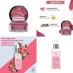 Buy Combo of 2- Crazy Coster Lip Tint 5gm & Rose Water Spray Bottle 200ml - Purplle