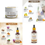 Buy Combo of 2- De Tan Pack (Ready To Use) 50gm & Glow Face Serum 30ml - Purplle