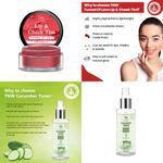 Buy Combo of 2- Tunnel Of Love Lip Tint 5gm & Cucumber Toner 100ml - Purplle