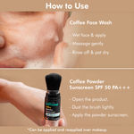 Buy mCaffeine Coffee Cleanse & Protect SPF 50+++ Routine - Combo of 2 - Purplle
