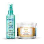 Buy Streax Professional Vitariche Gloss Hair Serum 115 ml + Streax Professional Spa Nourishment Hair Masque 500gm - Purplle