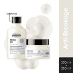 Buy L'Oreal ProfessionnelSerie Expert Metal DX Anti-Metal Cleansing Cream Shampoo + Combo of Metal DX Hair Mask|(300 ml+250 gm) |For Damaged & Colored Hair - Purplle