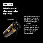 Buy L'Oreal ProfessionnelSerie Expert Metal DX Anti-Metal Cleansing Cream Shampoo + Combo of Metal DX Hair Mask|(300 ml+250 gm) |For Damaged & Colored Hair - Purplle