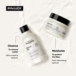 Buy L'Oreal ProfessionnelSerie Expert Metal DX Anti-Metal Cleansing Cream Shampoo + Combo of Metal DX Hair Mask|(300 ml+250 gm) |For Damaged & Colored Hair - Purplle