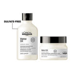 Buy L'Oreal ProfessionnelSerie Expert Metal DX Anti-Metal Cleansing Cream Shampoo + Combo of Metal DX Hair Mask|(300 ml+250 gm) |For Damaged & Colored Hair - Purplle