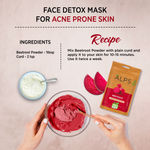 Buy Alps Goodness Eternal Glow Duo with 100% Natural Beetroot Powder (50 gm) & Rose Water (305 ml) I DIY Mask Duo I For Glowing Skin I Refreshing & Soothing - Purplle