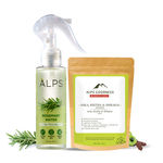 Buy Alps Goodness Hair Renewal Duo with Rosemary Water Spray (100ml) & Amla Reetha Shikakai Powder | Hair Growth Experts | Long Thick Hair | Viral Rosemary Rinse | Hair mask - Purplle