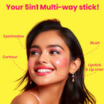 Buy Good Vibes x NY Bae (Good Vibes Gold Brightening Peel Off Mask (50 gm) x NY Bae 5 in 1 Lipstick (Nude) Combo.) - Purplle