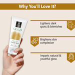 Buy Good Vibes Natural Beauty Combo | Anti Blemish Vitamin C Face Wash (120 ml) | Wide Spectrum Protection Sunscreen with SPF 50 (50 gm) | Gold Peel Off Mask (50 gm) | Radiant Skin | Gold Glow | Sun protection - Purplle
