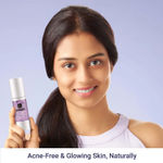 Buy Good Vibes Acne cleanse & acne marks control Regime | Apple Cider Vinegar & Blueberry Anti Acne Smoothie Cleanser | Vitamin C & B3 Glow Face Serum 10 ml - Purplle