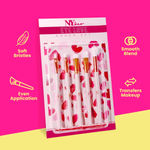 Buy NY Bae Eye Love Eyeshadow Palette - Everyday Essentials 06 (9 gm) | Eye Love Brush Set Combo - Purplle