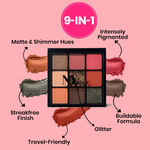 Buy NY Bae Eye Love Eyeshadow Palette - Everyday Essentials 06 (9 gm) | Eye Love Brush Set Combo - Purplle