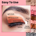 Buy NY Bae Eye Love Eyeshadow Palette - Everyday Essentials 06 (9 gm) | Eye Love Brush Set Combo - Purplle