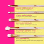 Buy NY Bae Eye Love Eyeshadow Palette - Everyday Essentials 06 (9 gm) | Eye Love Brush Set Combo - Purplle
