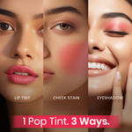 Buy NY Bae Pop & Glow Duo | Strobe Cream | Pink Topaz | Pink Lip & Cheek Tint | Blush Stick | Highlighter | Glowing Skin | Korean Glow | Makeup Combo of 2 - Purplle