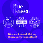 Buy Blue Heaven Blush & Juicy Lip & Cheek Tint Infused with Pomegranate & Strawberry Extract | Multipurpose 3 in 1 Lip Tint | Long Lasting, Water Proof & Hydrating Liquid Blush | Orange Juice, 9 ml - Purplle