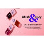 Buy Blue Heaven Blush & Juicy Lip & Cheek Tint Infused with Pomegranate & Strawberry Extract | Multipurpose 3 in 1 Lip Tint | Long Lasting, Water Proof & Hydrating Liquid Blush | Orange Juice, 9 ml - Purplle