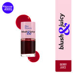 Buy Blue Heaven Blush & Juicy Lip & Cheek Tint Infused with Pomegranate & Strawberry Extract | Multipurpose 3 in 1 Lip Tint | Long Lasting, Water Proof & Hydrating Liquid Blush | Berry Juice, 9 ml - Purplle