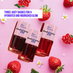 Buy Blue Heaven Blush & Juicy Lip & Cheek Tint Infused with Pomegranate & Strawberry Extract | Multipurpose 3 in 1 Lip Tint | Long Lasting, Water Proof & Hydrating Liquid Blush | Berry Juice, 9 ml - Purplle