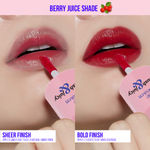 Buy Blue Heaven Blush & Juicy Lip & Cheek Tint Infused with Pomegranate & Strawberry Extract | Multipurpose 3 in 1 Lip Tint | Long Lasting, Water Proof & Hydrating Liquid Blush | Berry Juice, 9 ml - Purplle