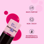 Buy Blue Heaven Blush & Juicy Lip & Cheek Tint Infused with Pomegranate & Strawberry Extract | Multipurpose 3 in 1 Lip Tint | Long Lasting, Water Proof & Hydrating Liquid Blush | Berry Juice, 9 ml - Purplle