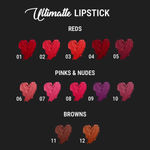 Buy Blue Heaven Ultimatte Non-Transfer Lipstick for women Enriched with Shea Butter & Vitamin E, Matte Finish, Smudge Proof & Waterproof Long Lasting Lipstick Upto 12Hrs, 04 | 2.2 gm - Purplle