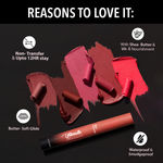Buy Blue Heaven Ultimatte Non-Transfer Lipstick for women Enriched with Shea Butter & Vitamin E, Matte Finish, Smudge Proof & Waterproof Long Lasting Lipstick Upto 12Hrs, 07 | 2.2 gm - Purplle