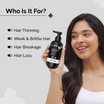 Buy The Derma Co. Peptide- Stem Cell Hair Fall Control Shampoo | Copper Peptide | Stem Cell | Reduces hair fall and breakage | Improves Scalp health - 200 ml - Purplle