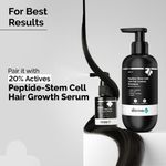 Buy The Derma Co. Peptide- Stem Cell Hair Fall Control Shampoo | Copper Peptide | Stem Cell | Reduces hair fall and breakage | Improves Scalp health - 200 ml - Purplle