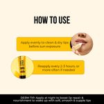 Buy Dr. Sheth's Ceramide & Vitamin C Lip Balm | 24H Moisturization | Heals Dry & Chapped Lips | Sun Protection with SPF 50+ PA+++ | 10 gm - Purplle