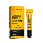 Buy Dr. Sheth's Ceramide & Vitamin C Lip Balm | 24H Moisturization | Heals Dry & Chapped Lips | Sun Protection with SPF 50+ PA+++ | 10 gm - Purplle