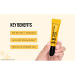 Buy Dr. Sheth's Ceramide & Vitamin C Lip Balm | 24H Moisturization | Heals Dry & Chapped Lips | Sun Protection with SPF 50+ PA+++ | 10 gm - Purplle