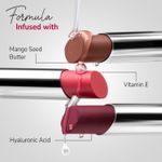 Buy Mila Beaute Non-Transfer Matte Locked-In Lipstick - 3 Nude Peach, 3.2 gm - Purplle
