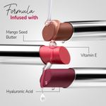 Buy Mila Beaute Non-Transfer Matte Locked-In Lipstick - 5 Peachy Pink, 3.2 gm - Purplle
