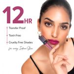 Buy Mila Beaute Non-Transfer Locked-In Liquid Lipstick- 05 Milk Tea, 4.5 ml - Purplle