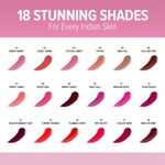 Buy Mila Beaute Non-Transfer Locked-In Liquid Lipstick- 12 Sour Punch, 4.5 ml - Purplle