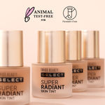 Buy Swiss Beauty Select Super Radiant Skin Tint Foundation for Face Makeup| Medium Coverage |Easy Blendable |Long Lasting| With Hyaluronic Acid and Glycerin 4 Almond Glow| 30 gm - Purplle