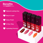 Buy Swiss Beauty CRAZE Bite Me Liquid Tint| Moisturizing Blush | Tinted For Cheek & Lip| High Pigment |6-Hour Stay |Dewy Finish|3 Baddie Berry| 4 ml - Purplle