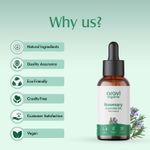 Buy Aravi Organic 100 % Pure And Natural Rosemary Essential Oil for Hair Growth, Hair Fall Control, Hair Nourishment & Strengthens And Skin Care - Rosemary Oil for Women and Men - 30 ml - Purplle