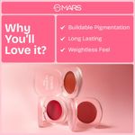Buy MARS Lip & Cheek Tint for Bold Pop Color (2.8 gm) (04-Ruby Red - Protect Your Energy) | Demi Matte Finish | Dual Function | Buildable High Pigmentation | Long-Lasting Color | Weightless Wear - Purplle